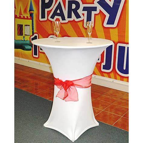 spandex cocktail table cover|More.